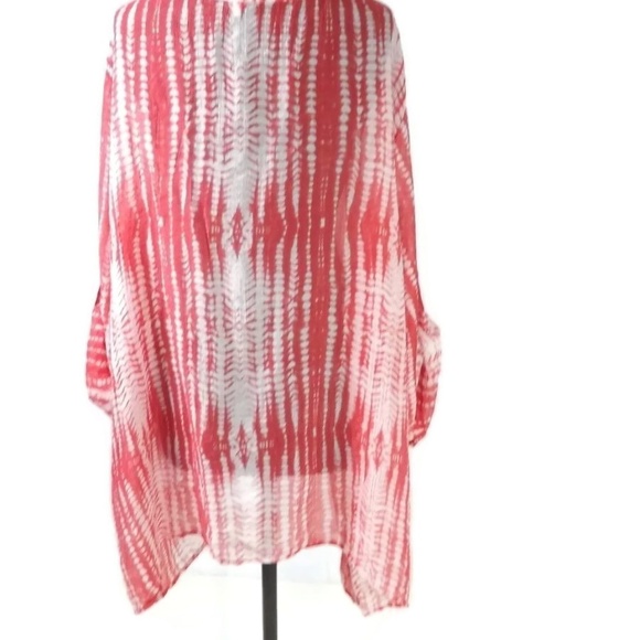 Grand & Greene Womens Size 3X Top Blouse Orange - Picture 5 of 8